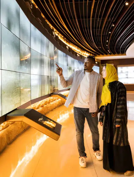 Immersive LED installation designed to create a dynamic experiential digital environment