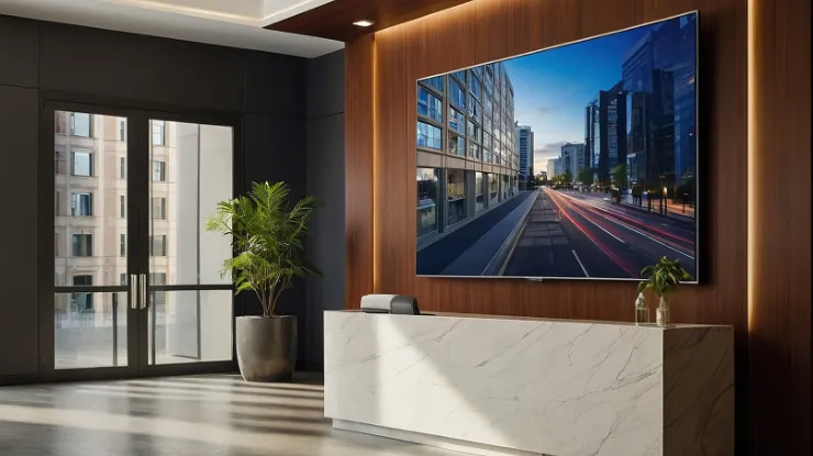 LED video wall solution for corporate offices and meeting spaces