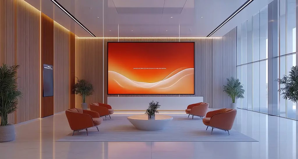 LED display for office lobby