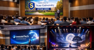 LED video wall for large venues