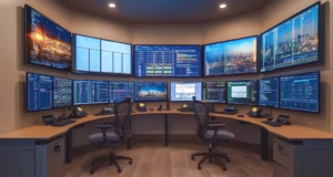 Control Room LED Video Wall for 24_7 Operations