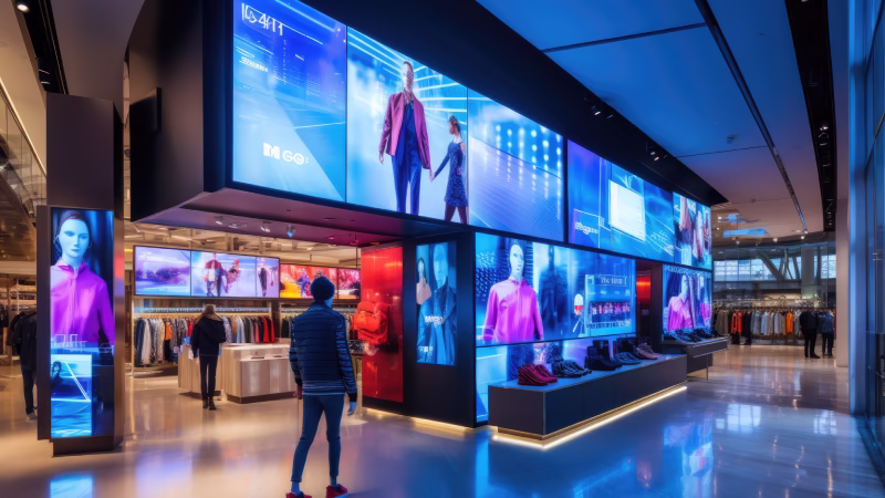 LED Video Wall for Retail Stores
