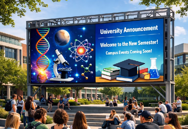 Outdoor LED Video Wall for Educational Institutes