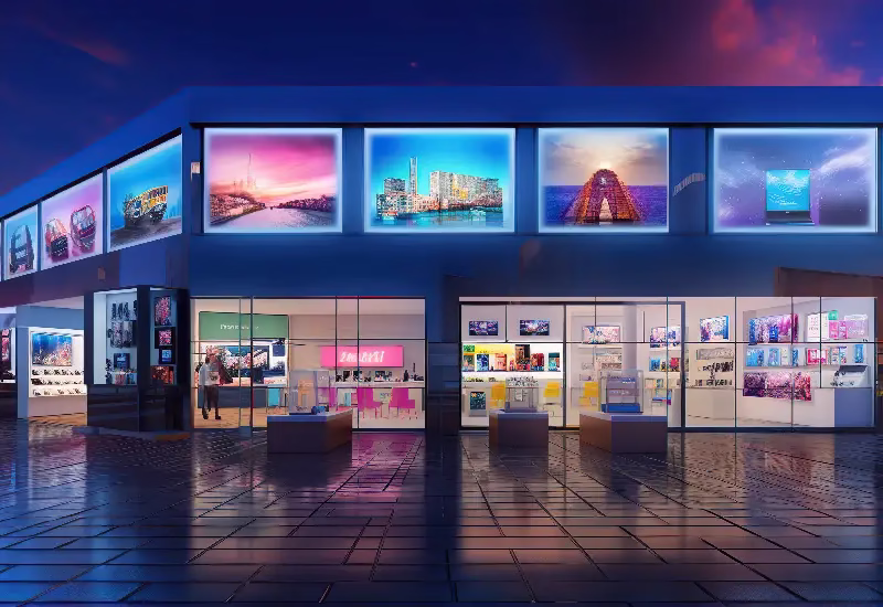 Outdoor LED Video Wall for retail stores
