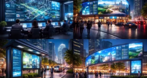 Video walls for smart cities