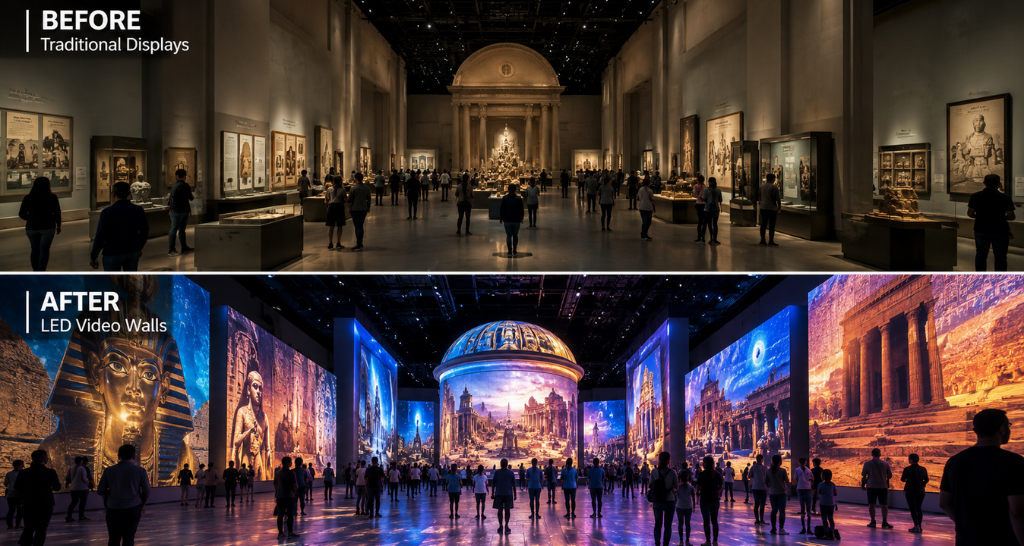 LED Video Walls for Museums