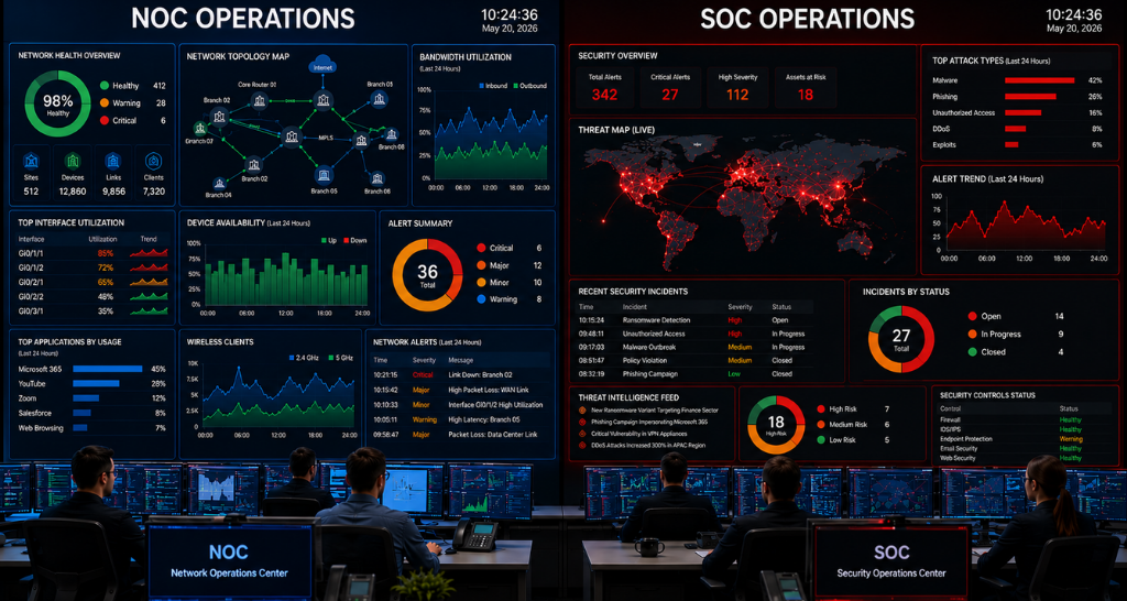 NOC & SOC operations