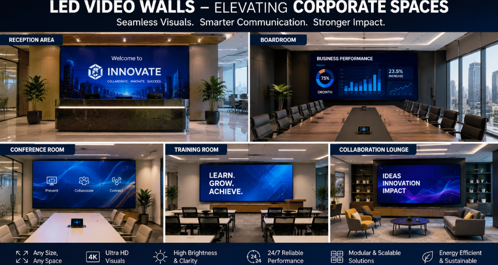 led video walls
