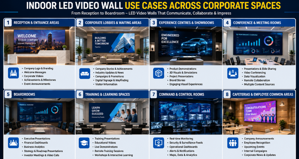Indoor LED Video Wall