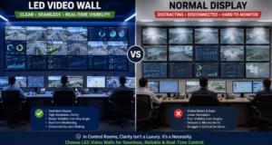 led video wall for control rooms