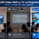 LED Video Wall vs TV vs Projector: Which Is Best for Your Space?