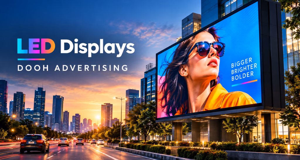 Why LED Displays Are Becoming the Preferred Choice for DOOH Advertising?